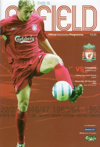Match programme